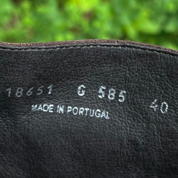 ★ NEW!! ITALIAN LEATHER FIDJI ANKLE BOOTS - MADE IN PORTUGAL - 40 EU/9.5 M US - Picture 9 of 9